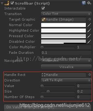 Unity scrollview 滚动到指定item位置 unity 滑动条_最小值_04