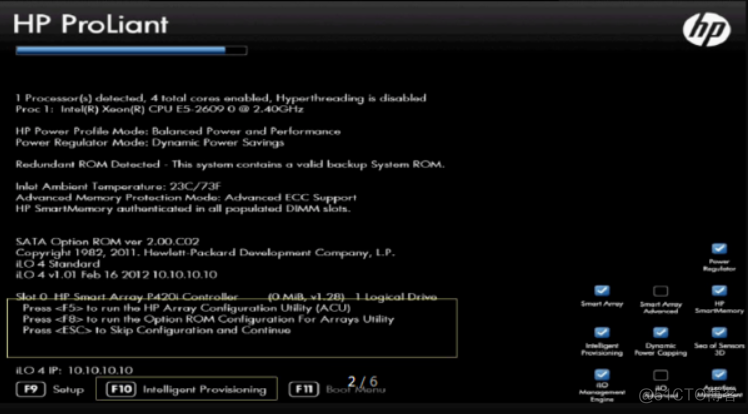 dl180g6进去bios dl380 g7 bios_dl180g6进去bios