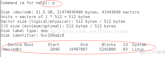 centos 查询硬盘信息 centos 查看硬盘型号_挂载_07