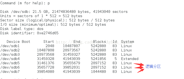 centos 查询硬盘信息 centos 查看硬盘型号_挂载_10