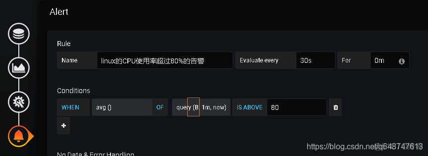 grafana 收集告警信息设计 grafana设置告警_List_14