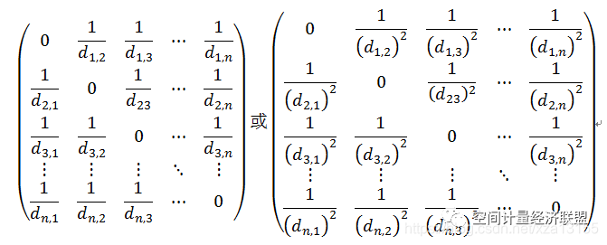 Matalab空间权重矩阵 数据量大 空间权重矩阵stata_权重_12