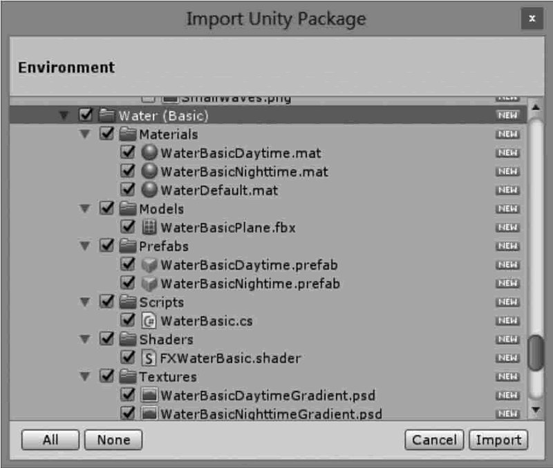 unity实现水波纹特效 unity3d水特效的制作_unity实现水波纹特效_35