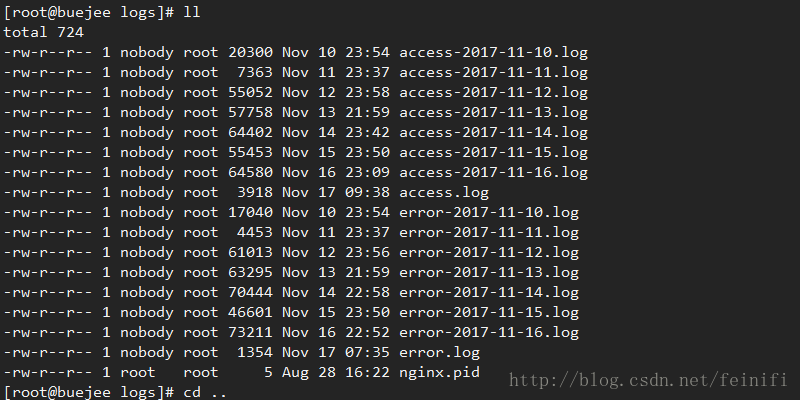 定时清理nginx日志脚本linux nginx清空日志_logback_04