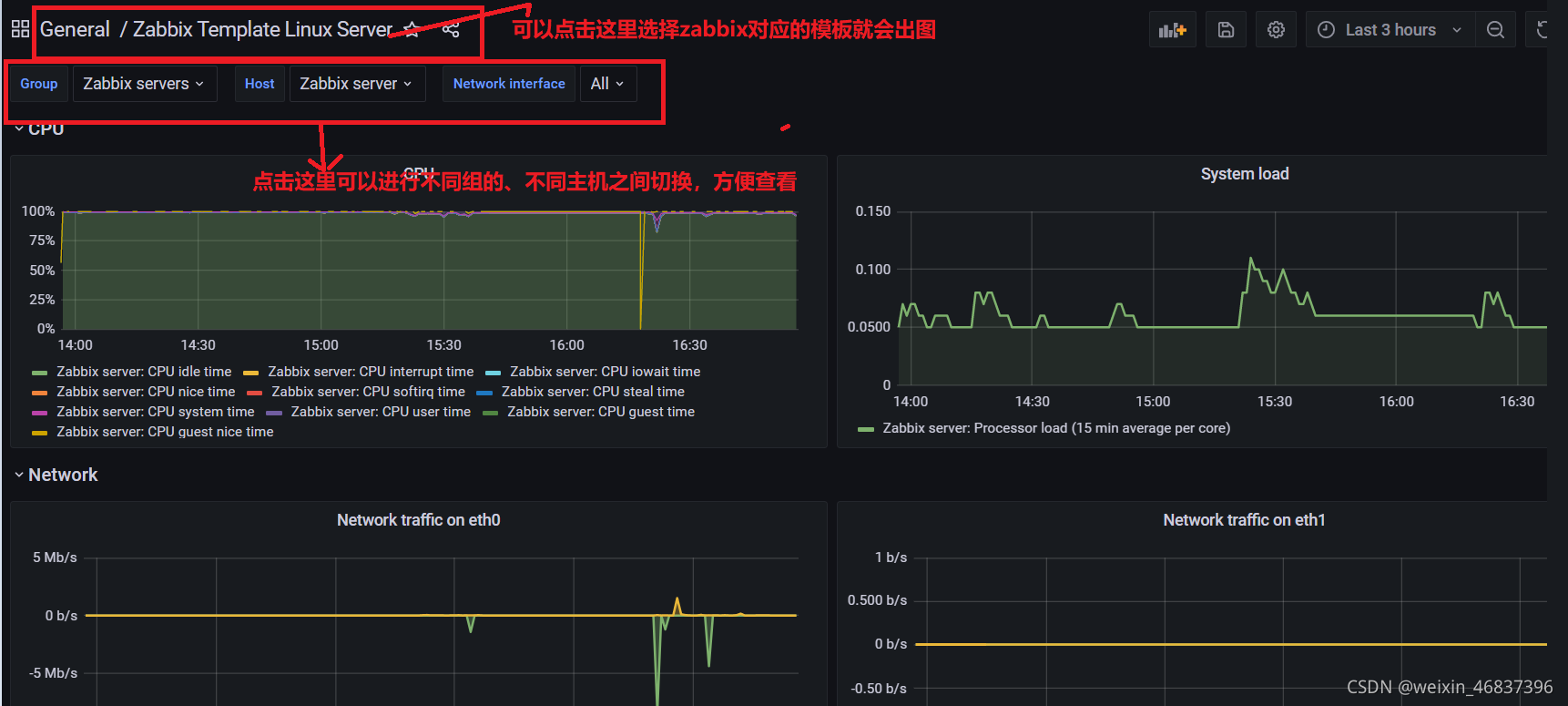 grafana QPS模板 grafana导出模板_zabbix_11