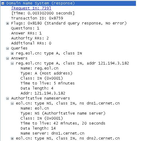 DNS报文Additional records 可以放多个OPT dns报文类型_DNS_06