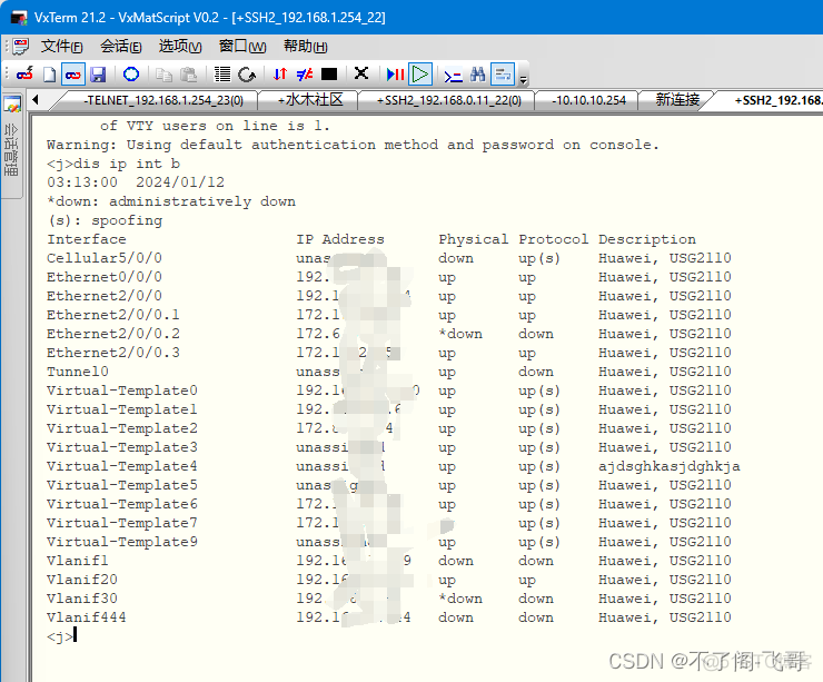 如何使用VxTerm进行网络设备登录管理_linux_05