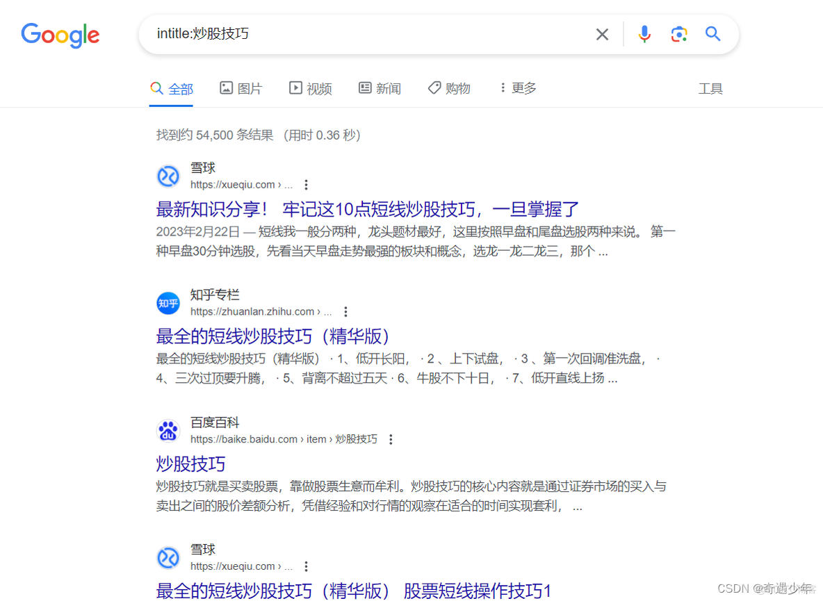 掌握Google搜索操作符：成为搜索领域的行家里手_Google_13