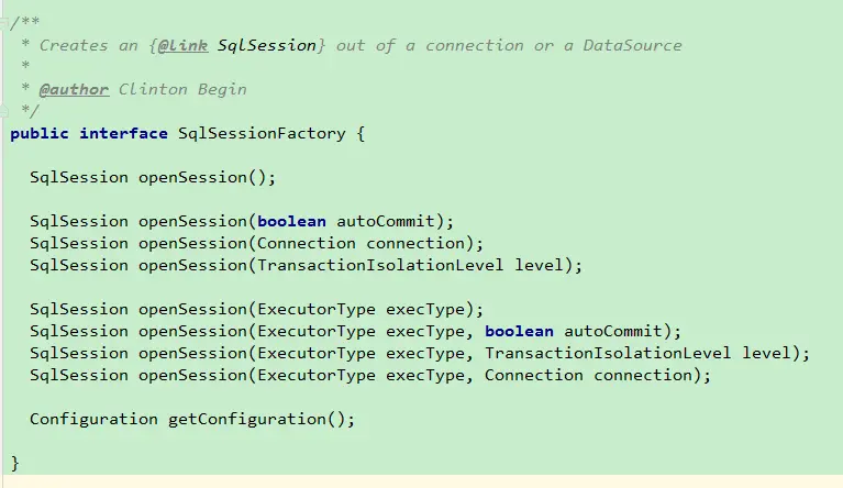 sqlsession是什么意思 sqlsession 是接口吗 ?_sqlsession是什么意思_06