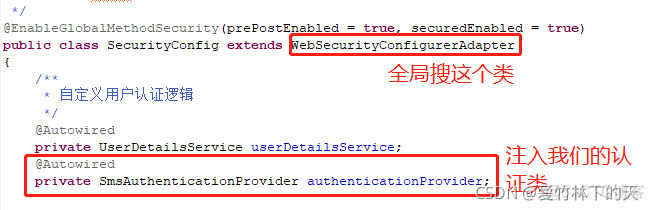 Springboot短信验证码登录 springsecurity 短信验证码_安全