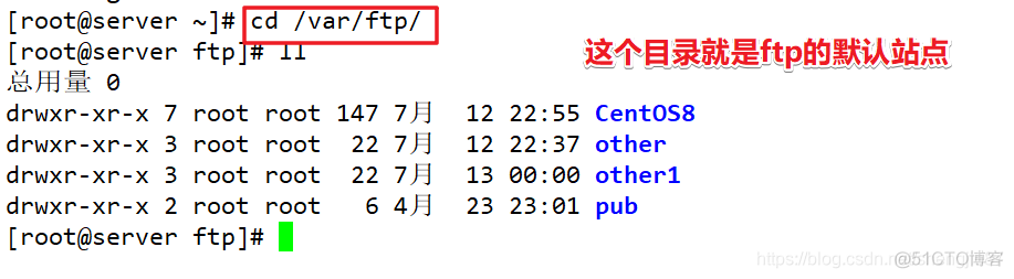 centos登录ftp服务器 centos ftp服务器_服务器_06