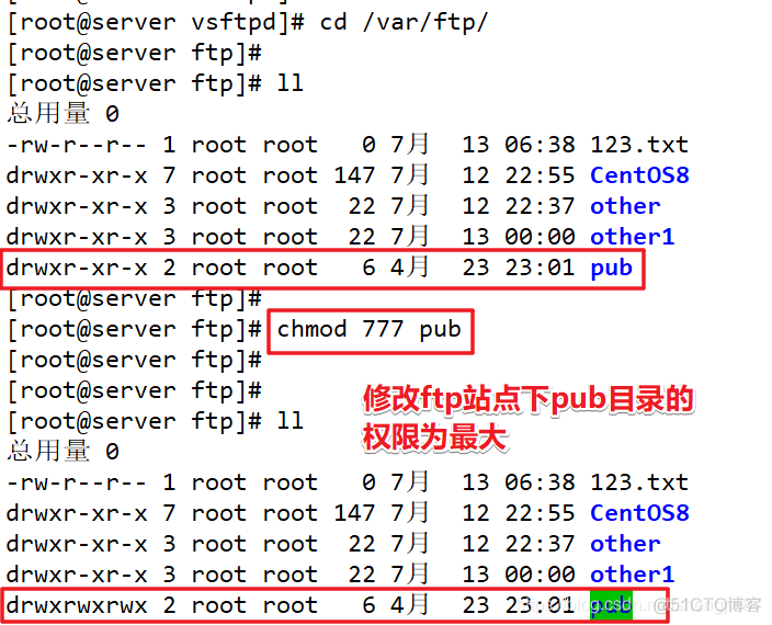 centos登录ftp服务器 centos ftp服务器_服务器_19