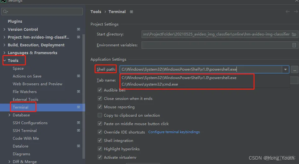 解决PyCharm的Terminal终端conda环境默认为base无法切换的问题_pycharm_06