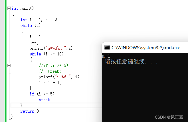 C语言分支循环语句_开发语言_08