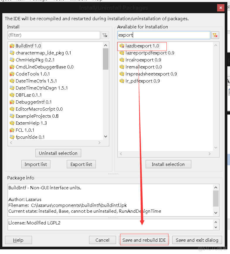 (15)lazarus：数据集快速导出为excel、csv、sql及其他多种格式_数据_02