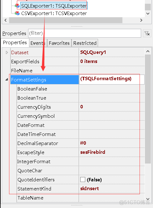 (15)lazarus：数据集快速导出为excel、csv、sql及其他多种格式_sql_06