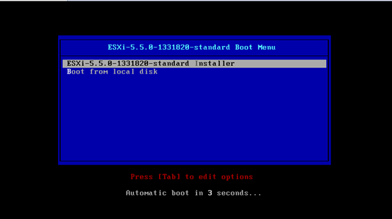 esxi系统启动项 esxi启动界面_回车键_03
