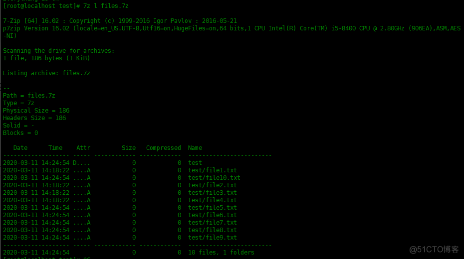 centos7 压缩文件 大小 centos7 zip压缩_hive_09