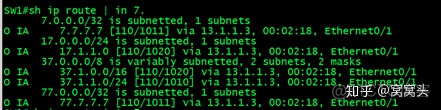 OSPF路由协议内外管理距离 ospf外部路由默认优先级_IP_69