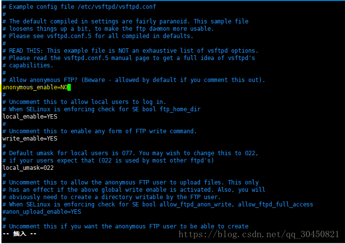 centos 查看ftp的端口 centos查看ftp服务状态_主目录_03