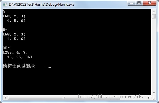 opencv 矩阵的转置 opencv 矩阵计算_#include_11