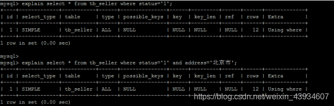 sql优化问题如何确定索引有没有生效 sql优化,以及索引的使用_主键_10