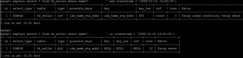 sql优化问题如何确定索引有没有生效 sql优化,以及索引的使用_字段_17