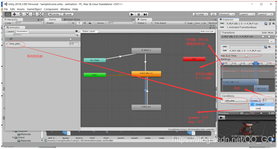 unity 模型animation改不了 unity中的animation_权重_09