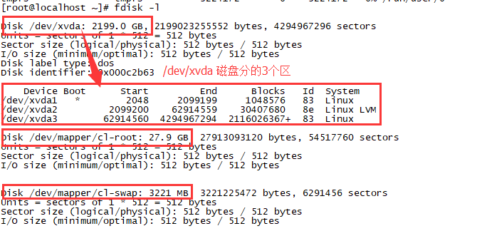 centos 8 命令行看分区 centos查询分区命令_文件系统