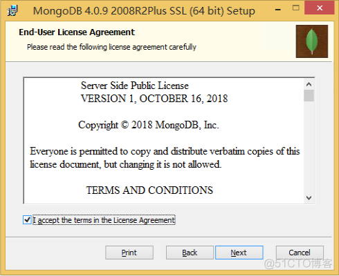 windows环境下安装mongodb数据库安装报错 install mongodb as a service_配置文件_02