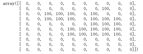 python 提取连通域大小大于某个值的块 python 连通区域_opencv