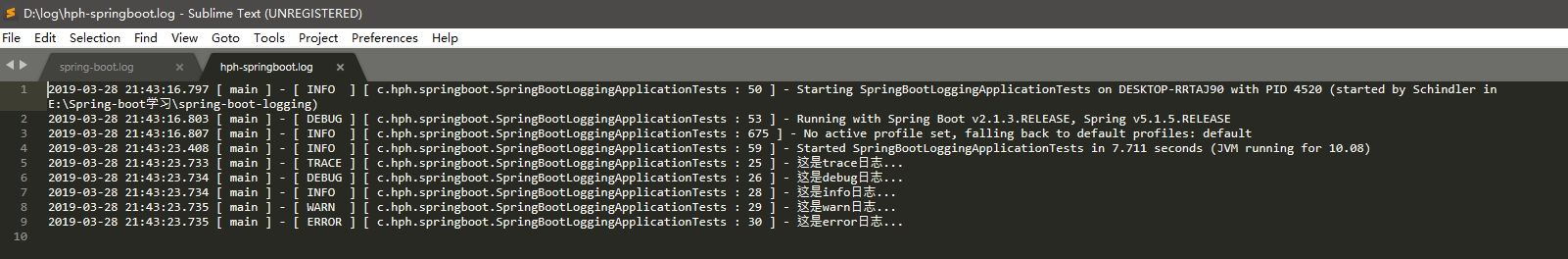 java springboot框架 日志表记录 设计 springboot支持的日志框架_xml_07