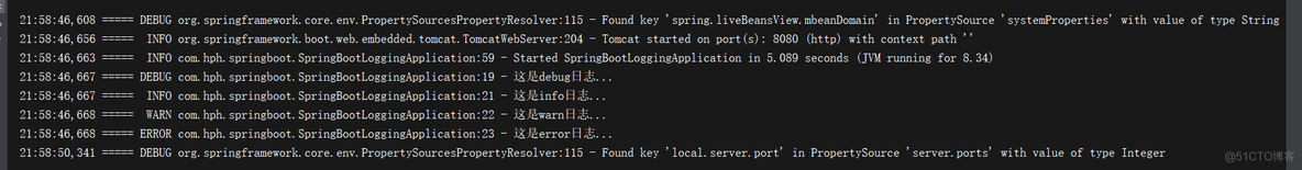 java springboot框架 日志表记录 设计 springboot支持的日志框架_日志框架_08