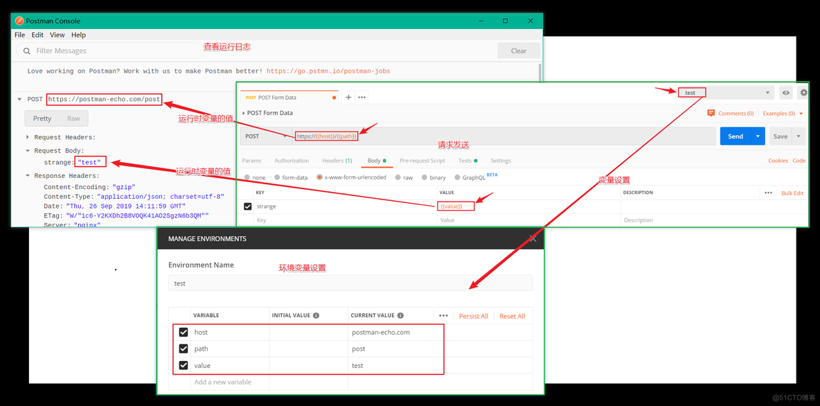 postgres随机字符串 postman设置随机变量_环境变量_03