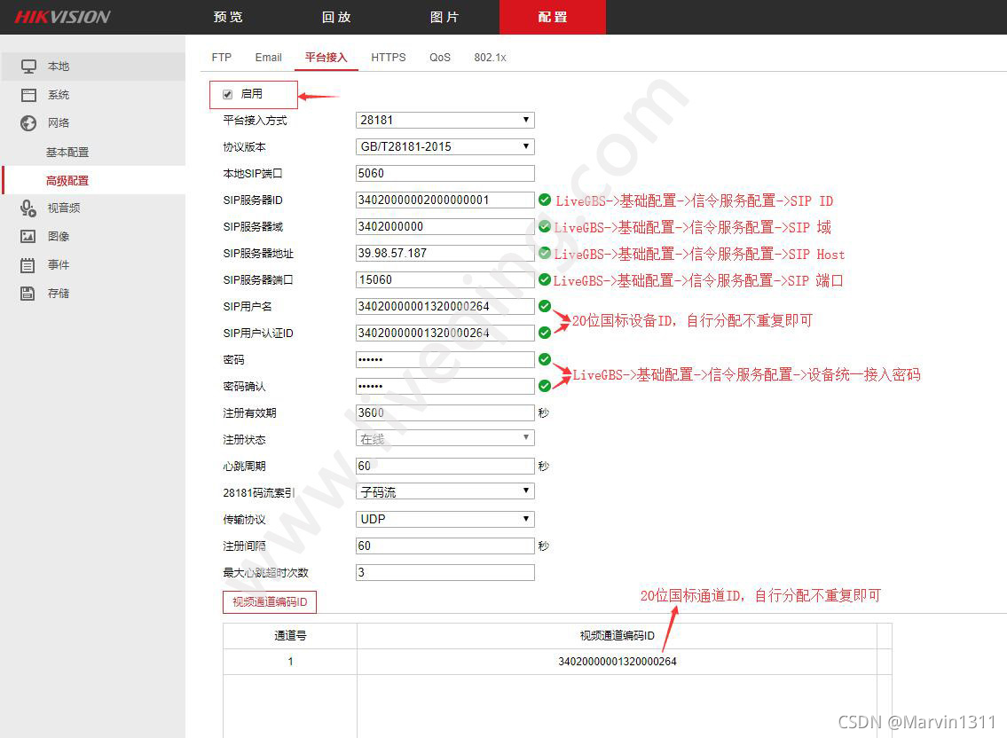 海康监控系统是否支持国标级联 海康nvr国标平台设置_信令_02