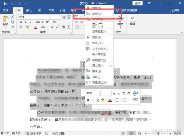 pdf 文字提取并替换内容 java pdf直接提取文字_Word_03