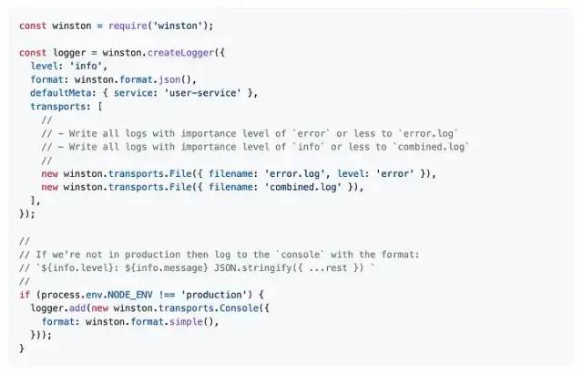 nodejs express xie日志 nodejs 日志库_javascript_02