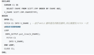 pymysql 迭代游标 cursor 游标 plsql_数据库_12