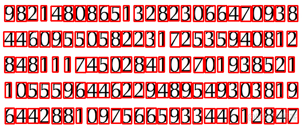使用opencv识别图片中的文字 opencv识别图片中的数字_数组_02