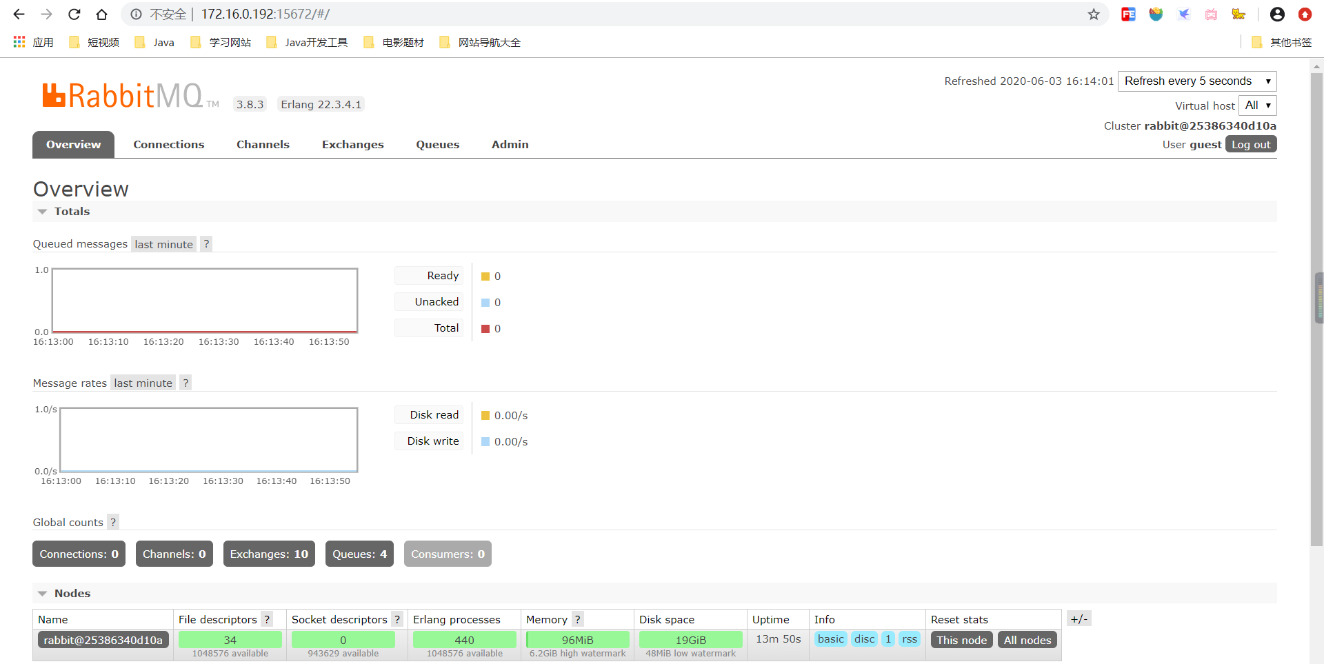 springboot实现各个页面消息通知栏 springboot内置消息队列_rabbitmq_12