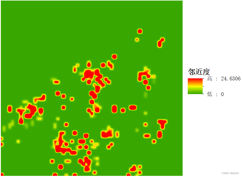 java gdal 最邻近点插值算法 arcgis最邻近指数点计算_arcgis_02