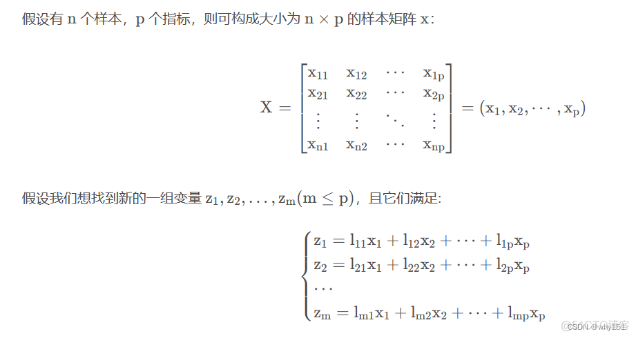 数学建模常见降维代码python 数学建模降维模型_数据