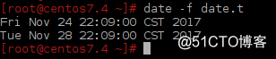 centos date命令按照24小时制显示 centos7 date -s_命令行_14