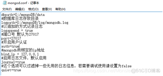 win 安装mongodb并修改密码 windows下安装mongodb_日志文件_15