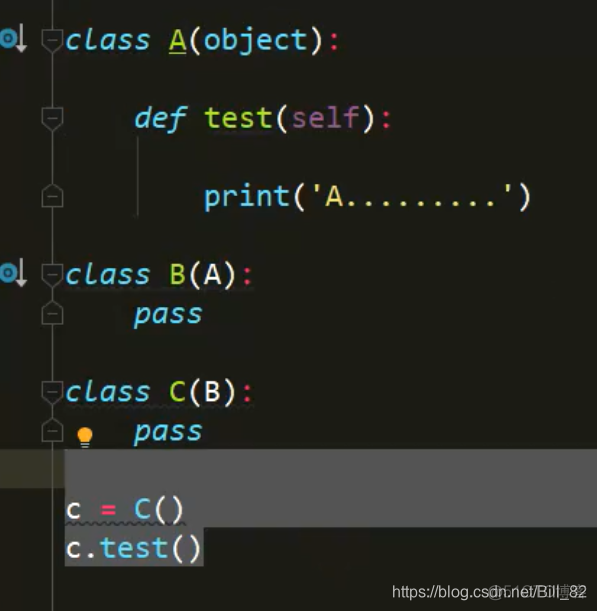 Python 多重继承顺序 python的多重继承的理解_python_04