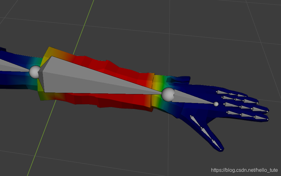 blender怎样让两个权重相减 blender绘制权重_游戏开发_02