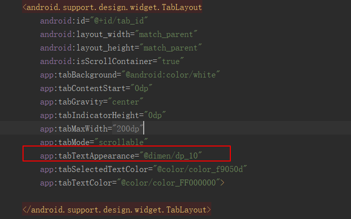 android tabLayout 代码设置选中字体颜色 tablayout字体变大_android