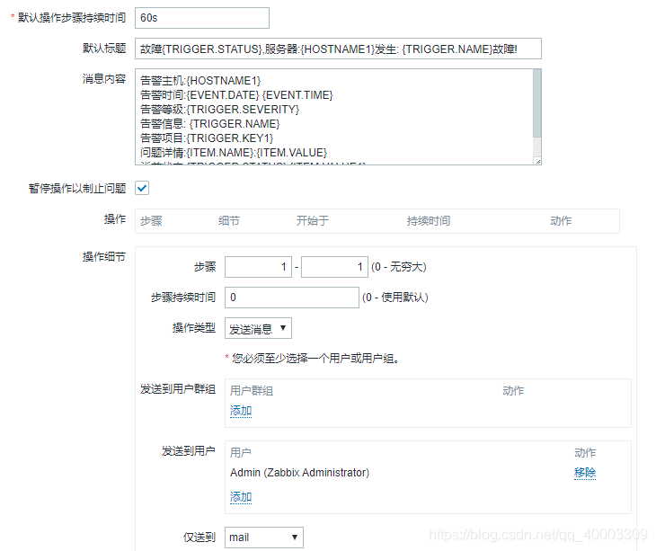 zabbix触发器什么时候会触发告警 zabbix触发器配置告警_触发器_17