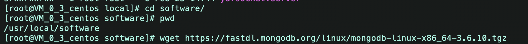 Linux链接MongoDB客户端 linux mongodb客户端_MongoDB安装_02