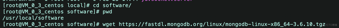 Linux链接MongoDB客户端 linux mongodb客户端_MongoDB安装_02